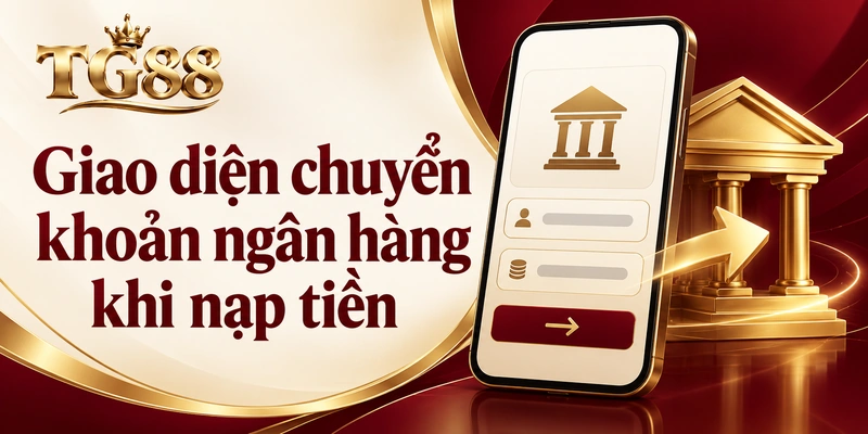 Giao diện chuyển khoản ngân hàng tự động nhanh chóng và an toàn tại Tg88 Giao diện chuyển khoản ngân hàng tự động nhanh chóng và an toàn tại Tg88