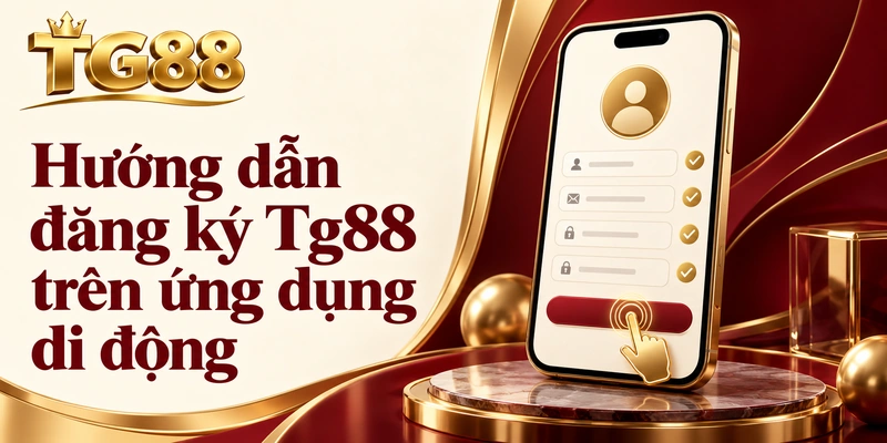 Hướng dẫn thao tác đăng ký Tg88 siêu tốc trên app di động iOS và Android Hướng dẫn thao tác đăng ký Tg88 siêu tốc trên app di động iOS và Android