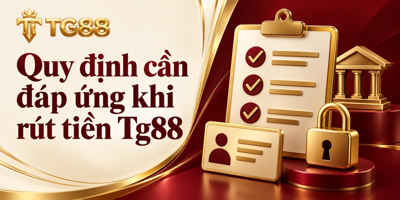 Điều khoản để được cấp phép rút tiền Tg88
