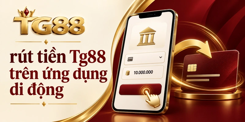 Rút tiền thưởng siêu tốc ngay trên ứng dụng di động Tg88