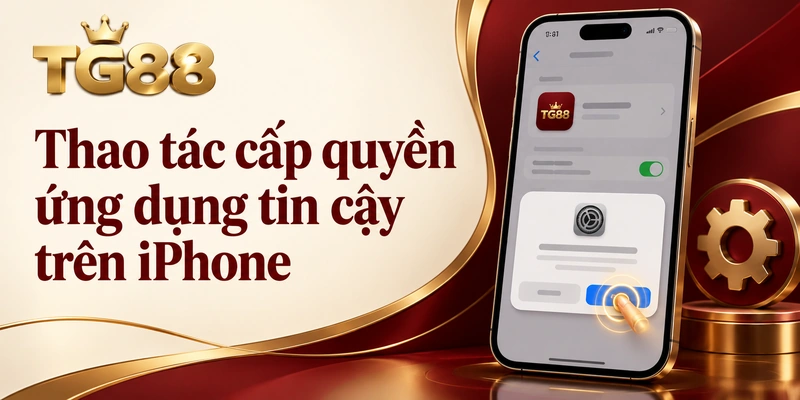 Thao tác cấp quyền ứng dụng tin cậy trên iPhone giúp cài đặt app Tg88 thành công Thao tác cấp quyền ứng dụng tin cậy trên iPhone giúp cài đặt app Tg88 thành công